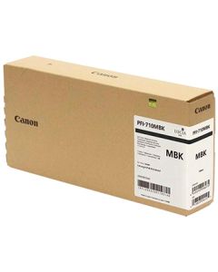 Tinta Canon PFI-710MBK Preto Fosco - 700 ml.